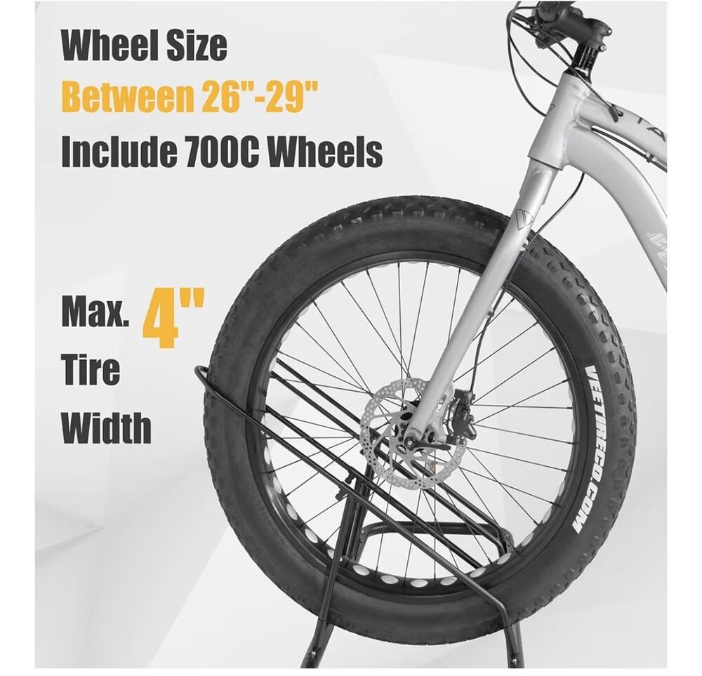 3 Bicycles Floor Parking Rack Stand MTB Road Bike Indoor Garage Storage